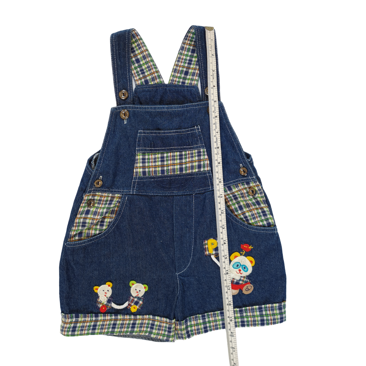 Tiny Panda Dungarees