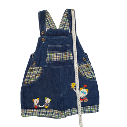 Tiny Panda Dungarees