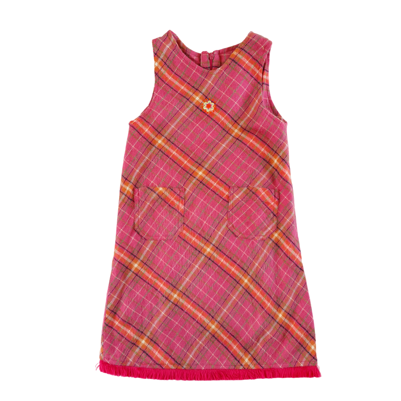 Pink Pinafore Dress