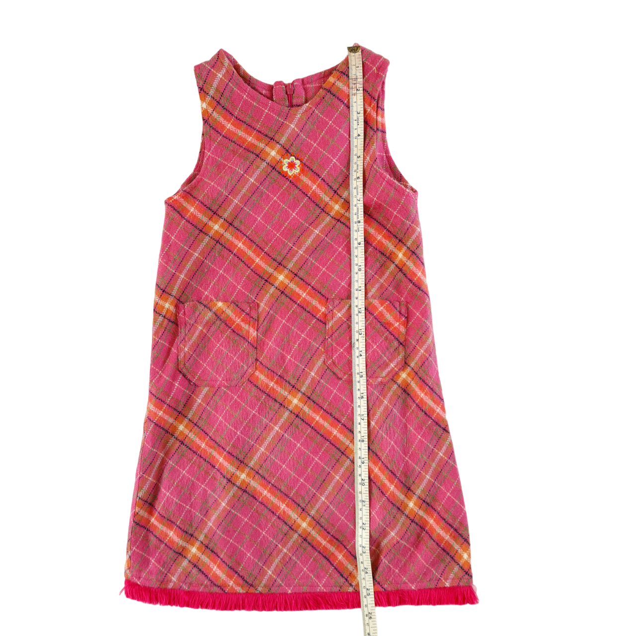 Pink Pinafore Dress