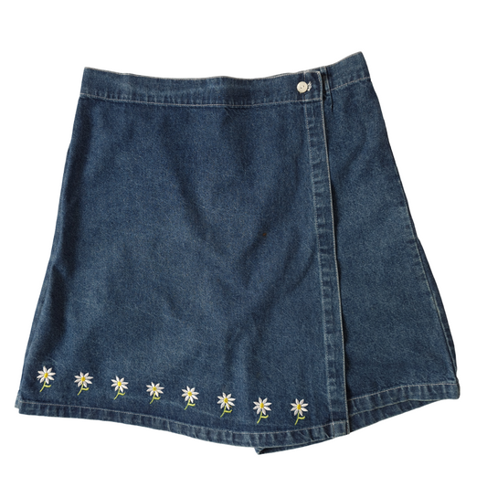 Daisy Denim Skort