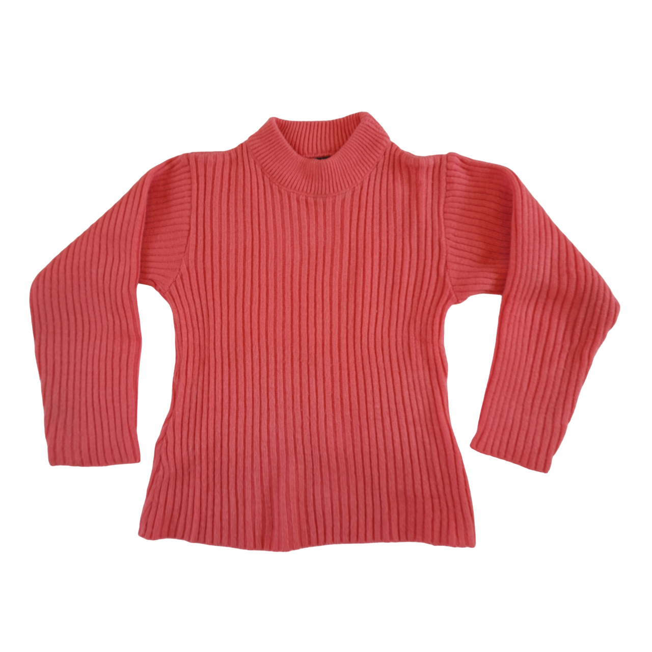 Ribbed Pink Jumper