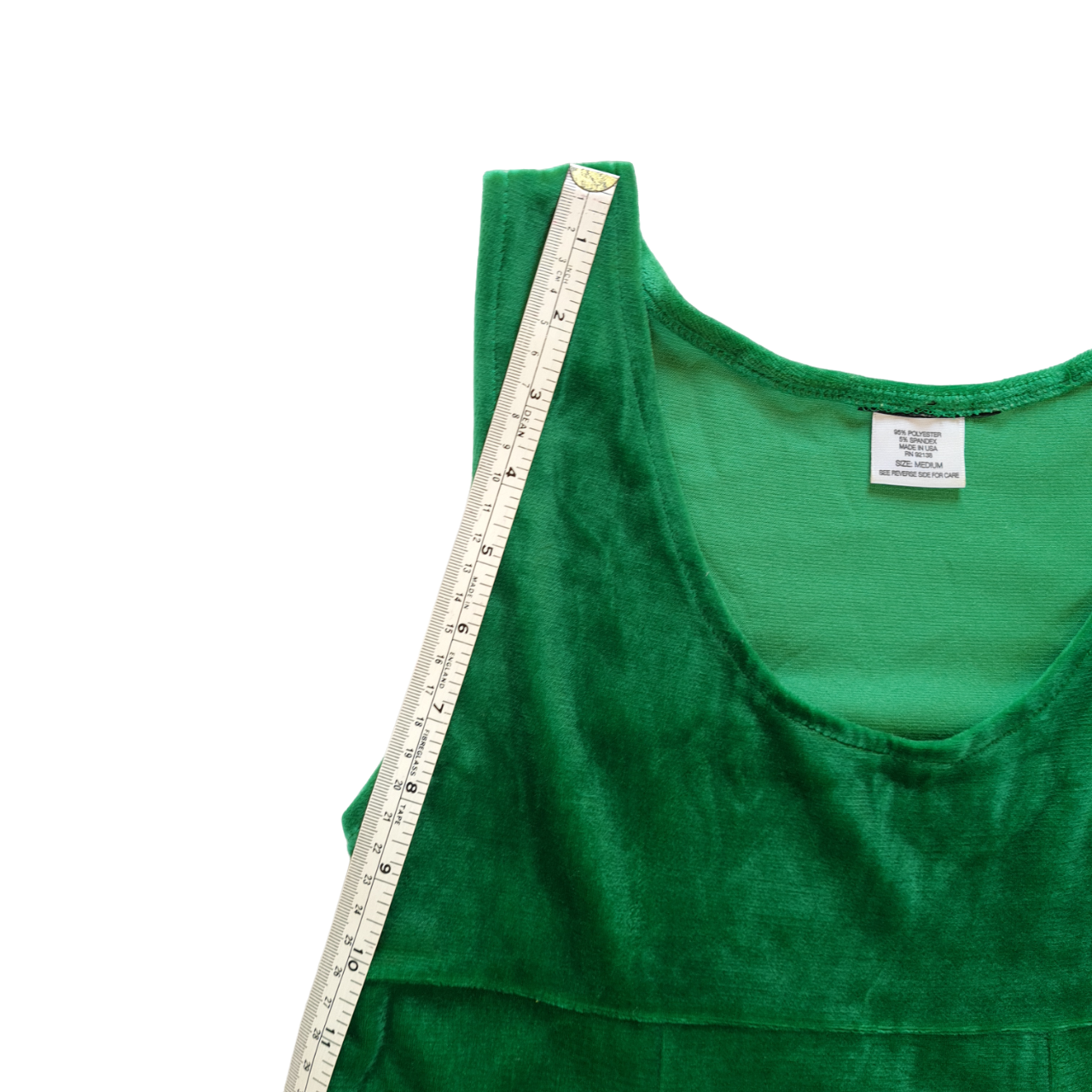 Green Velour Dress